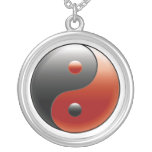 Muestra de Yin Yang - collar pendiente adaptable