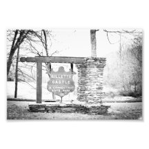 Muestra del parque de estado del castillo de Gille Impresión Fotográfica