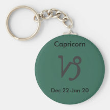 Muestra del zodiaco - Capricornio Llavero Personalizado