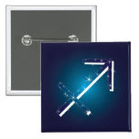 muestra del zodiaco del sagitario pin