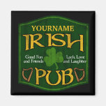Muestra irlandesa personalizada del Pub Imán Para Frigorifico