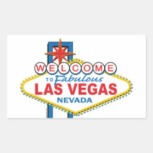 Muestra retra de Las Vegas Etiquetas
