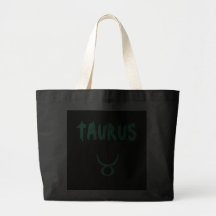 Muestra y símbolo astrológicos - tauro bolsas de mano