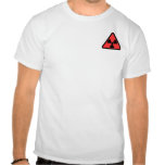 Muestras - cuidado radiactivo camisetas