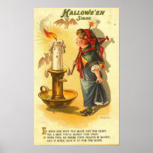 Muestras de Halloween del amor Impresiones