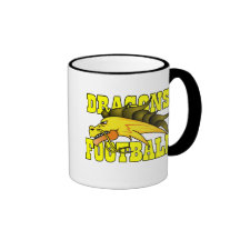 Mug Dragones Amarillo Tazas De Café