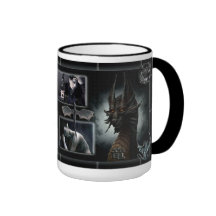 mug embala a dragón 竜 taza de café