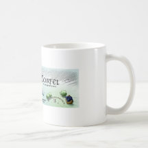 Mug Scorfel - dragón azul Tazas De Café