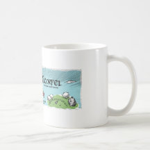 Mug Scorfel - dragón rojo burdeos Tazas