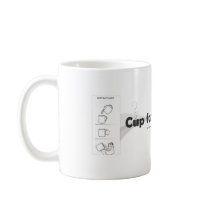 Mug with instructions tazas