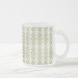 Mugnificence helado rejilla de oro tazas