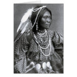 Mujer de Apache Tarjeta