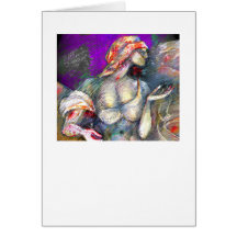 Mujer de Babilonian Tarjetas