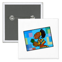 Mujer de Kwanzaa Pin