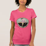 Mujer de los años 20 del vintage camisetas