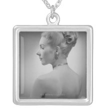 Mujer elegante grimpola personalizada