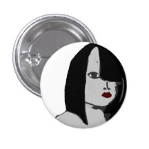 Mujer en tono medio pin