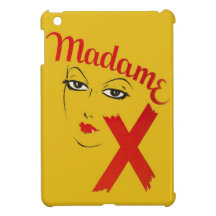 Mujer gráfica intrépida de la película de cine de  iPad mini cárcasa