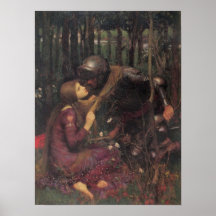 Mujer hermosa sin misericordia - Waterhouse de Jua Impresiones