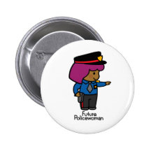 Mujer policía futura pins