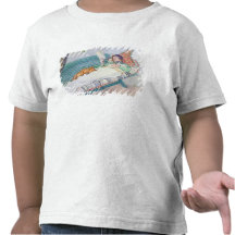 Mujer que miente en un banco, 1913 camiseta