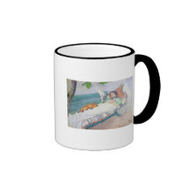 Mujer que miente en un banco, 1913 taza