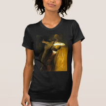 Mujer que toca el violoncelo camisetas
