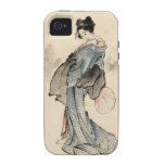 Mujer, retrato integral Case-Mate iPhone 4 funda