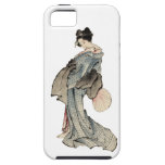 Mujer, retrato integral iPhone 5 Case-Mate carcasas