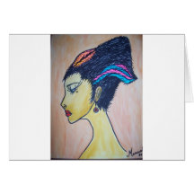 mujer tarjeton