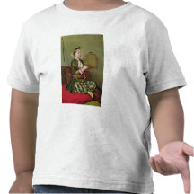 Mujer turca con una pandereta camiseta
