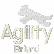 Mujeres de Briard de la agilidad Polo Bordado