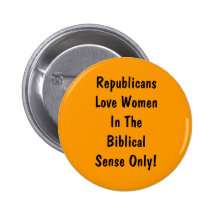 Mujeres del amor de los republicanos pin