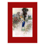 Mujeres del Victorian en la invitación del jardín