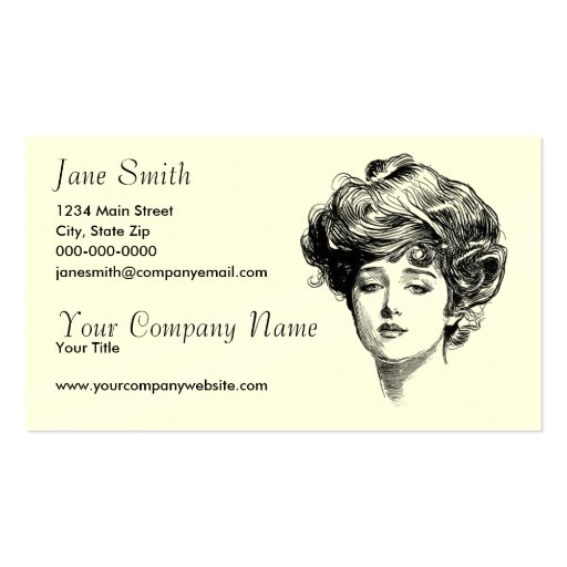 Mujeres del Victorian Tarjetas De Visita