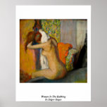 Mujeres en el frotamiento de Edgar Degas Impresiones