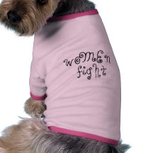 mujeres, lucha camisa de mascota