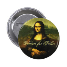 Mujeres para Palin 2008 Pin