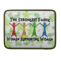 Mujeres que apoyan a mujeres fundas macbook pro