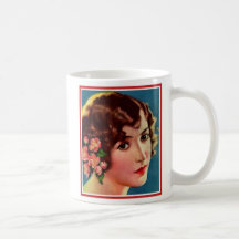 Mujeres retras 20s Hollywood Bessie Love del vinta Tazas De Café