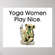 Mujeres SUPERIORES de la yoga Impresiones