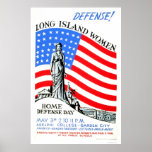 Mujeres WWII de Long Island WPA 1941 Impresiones