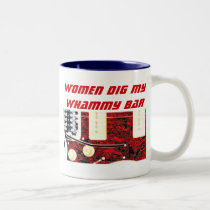 Mujeres y barra del Whammy tazas