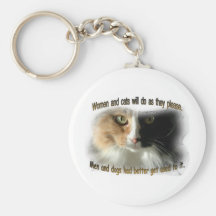 Mujeres y gatos… llavero