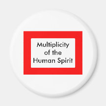 Multiplicidad del alcohol humano El MUSEO Zazzle Iman