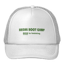 MULTITUD NUPCIAL de BOOT CAMP en casquillo del ent Gorras De Camionero
