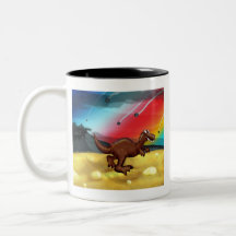 Mún dinosaurio del día taza