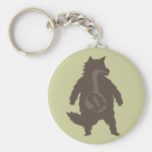 Mún lobo llaveros personalizados