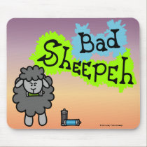 Mún Sheepeh Spraypaint Mousepad alfombrillas de raton 