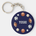 Mundo de Yoshi del llavero conocido de los deporte